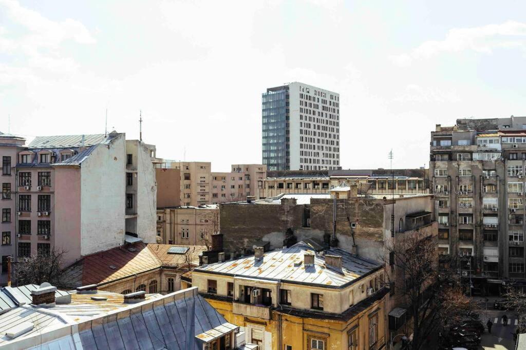 Amazing Views Rooftop Flat - Amzei Square Bucarest
